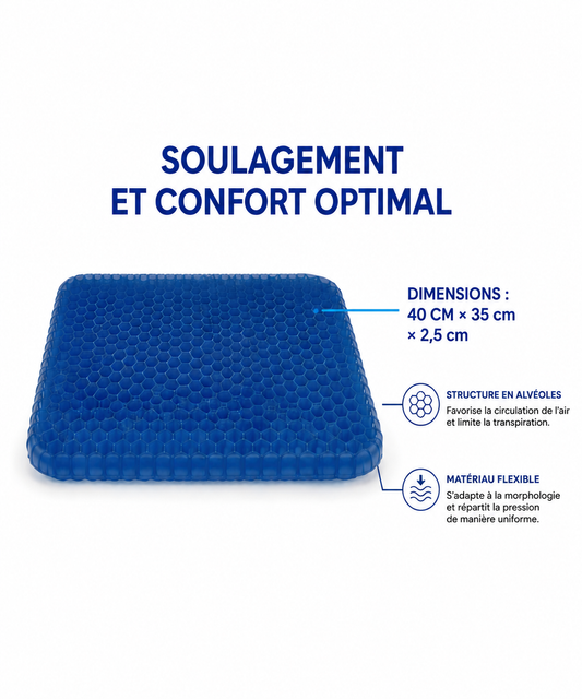 Coussin de Siège en Gel ARYN